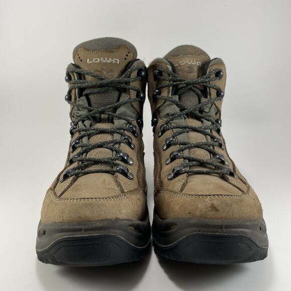 Lowa Renegade GTX Mid Hiking Boots Womens Size 9 Brown Goretex Waterproof - Picture 2 of 11